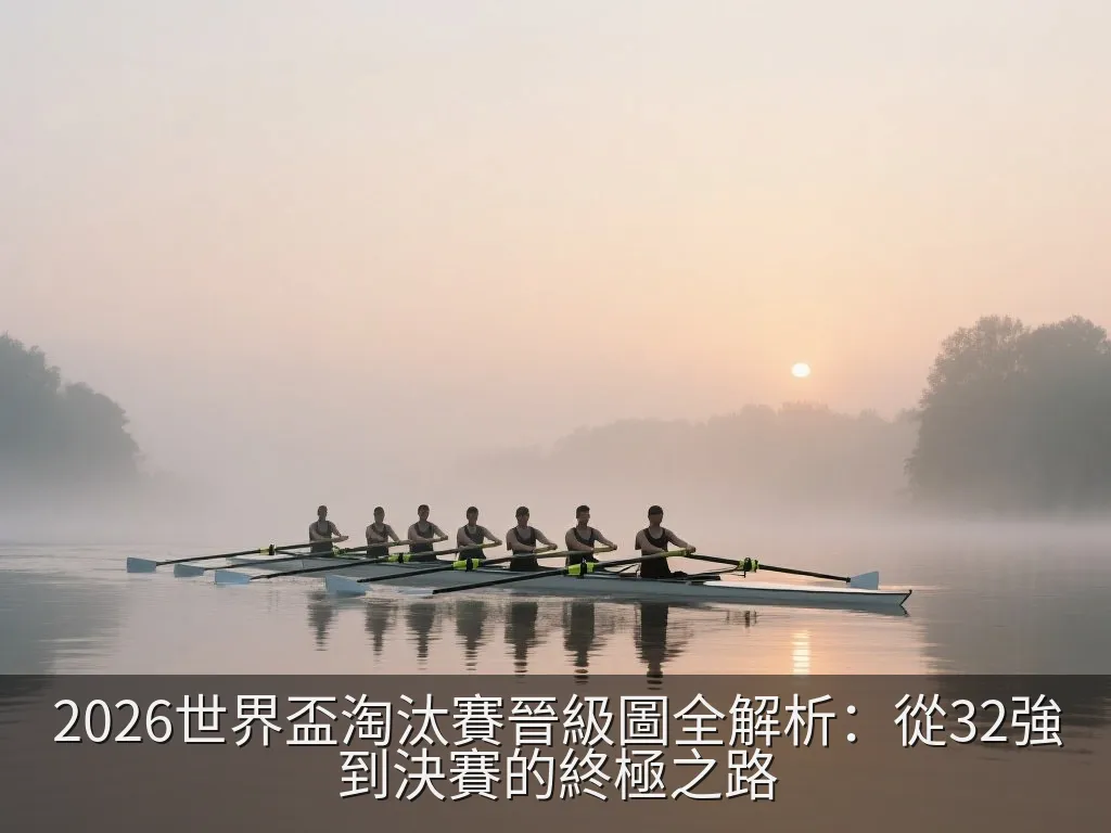 抽象簡約的淘汰賽晉級路線圖,呈現出通往終極決賽的視覺路徑